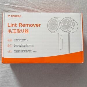 TORRAS Lint Remover in White and Orange